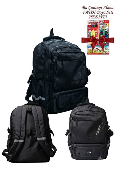 ASTRAL 7-Section Middle School Bag with Full Lining Inside, Waterproof
