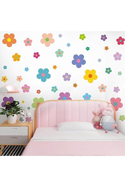 GENERAL Outer Space Wall Decals, Colorful Universe Rocket Astronaut Wall Stic...