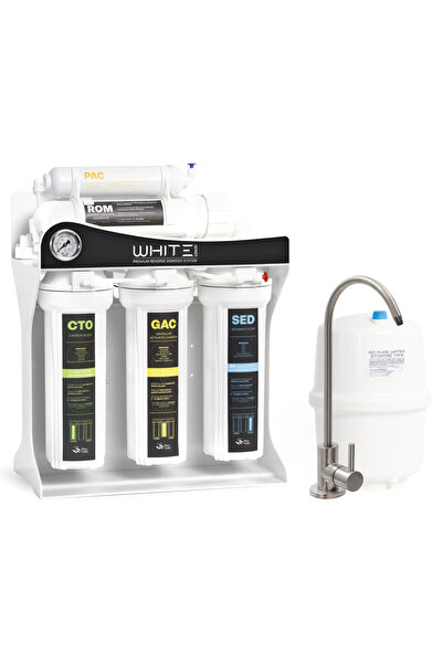 SPECTRUM WATER Sistem osmoză inversă premium WHITE Series, 5 stadii, 75 GPD, ...
