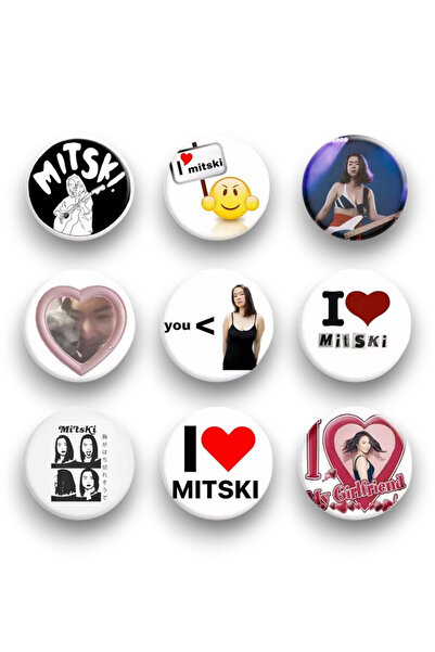 Major Selection Mitski 44mm Buton Rozet Seti 9lu