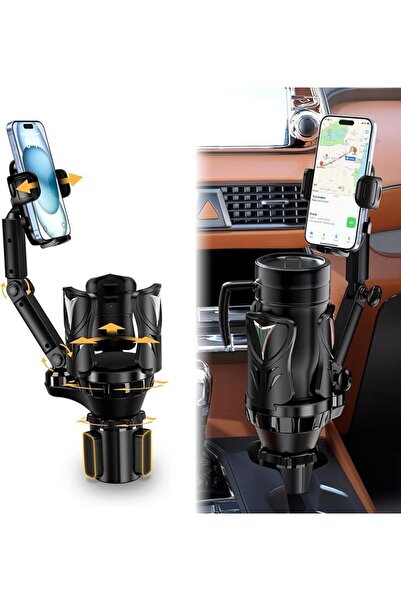 MAKINGTEC Phone Holders for Your Car, Adjustable Car Cup Holder Expander with...