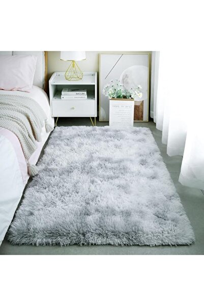 GENERAL Tie-Dyed Area Rugs for Bedroom Living Room, Fluffy Shag Large Fuzzy P...