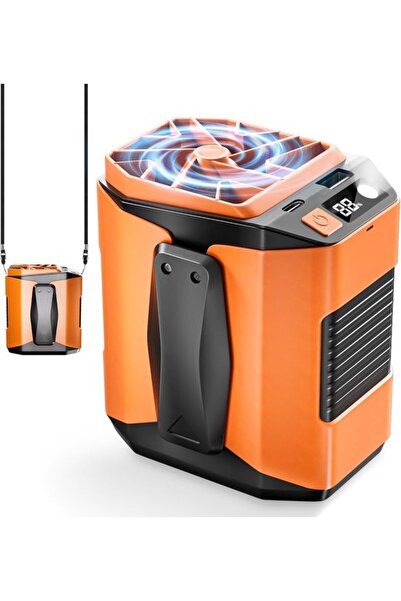 Morvena Picks Ventilator cu centură portabil, ventilator cu baterie reîncărca...