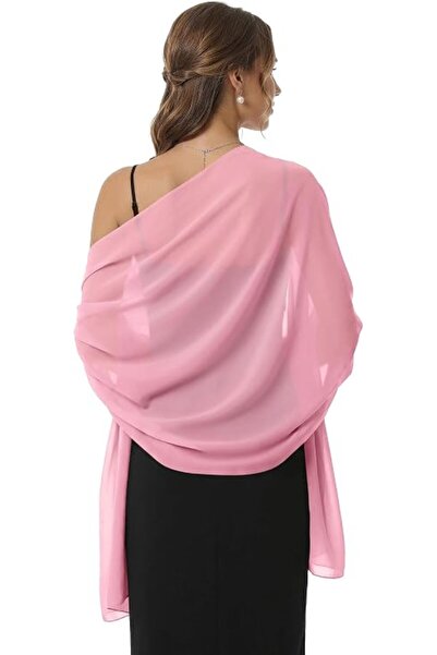 GENERAL Shawls and Wraps for Evening Dresses Sheer Chiffon Formal Wedding Sha...