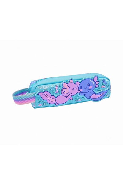 SMIGGLE Little Journeys Mini Character Pencil Case Aqua 458198