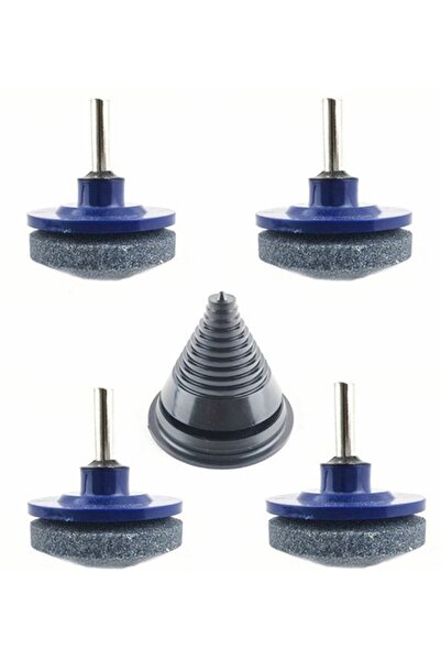 STARSTAR Lawnmower blade sharpener 4pc with balancer.
