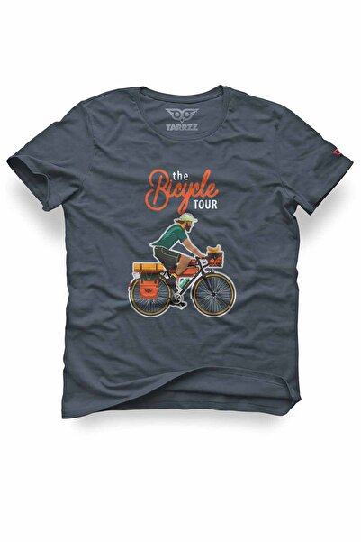 Tarrzzcom Unisex 100% Cotton Regular Fit Biker Printed T-Shirt - Bicycle Tour...