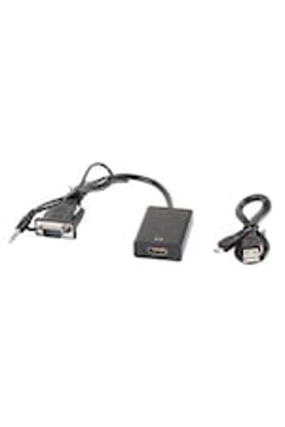 Lanberg Convertor VGA audio HDMI AD-0021-BK