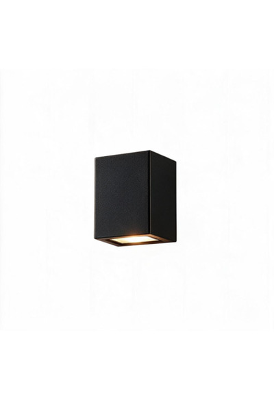Siera مصباح حائط LED خارجي أسود اللون من نوع Up-Down Cube Cree 2x10W LWA 0150 B