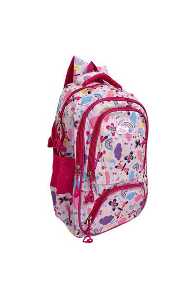OEM School backpack, 44 x 28 x 22 cm, 3 compartments, Rainbow model, GS116