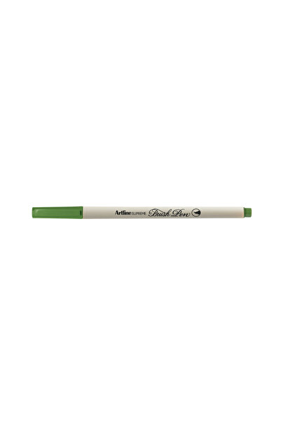 artline Carioca Supreme Brush Pen, Varf Flexibil (Tip Pensula) - Verde Pal