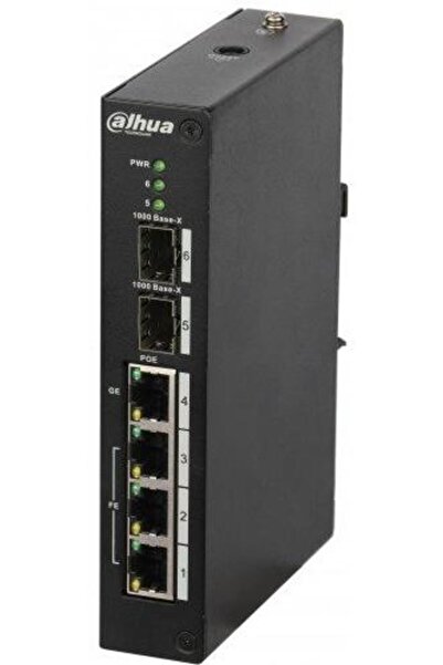 Generic Brand SWITCH. PoE Dahua, port Gigabit x 4, SFP SFP x 2, "PFS3206-4P-9...