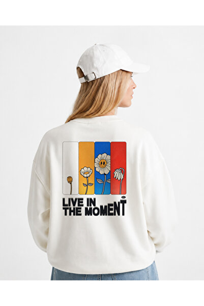 Grafftee Clothing Artistic Design Printed Sweatshirt Oversize Fit 100% Cotton...