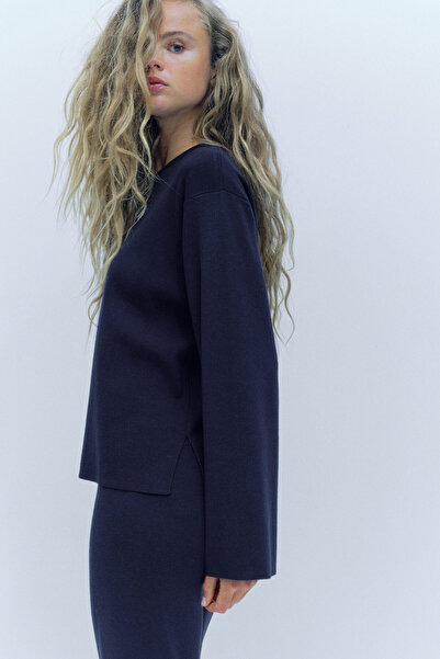 H&M Oversize İnce Triko Kazak