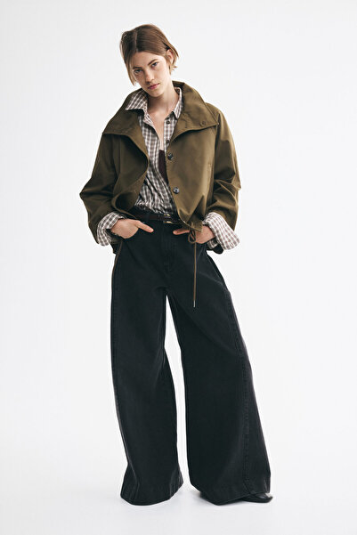 H&M Super Wide Regular Waist Jeans
