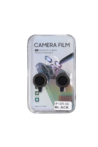 SEP Protectie sticla metal camera foto Apple iPhone 15 Plus Negru