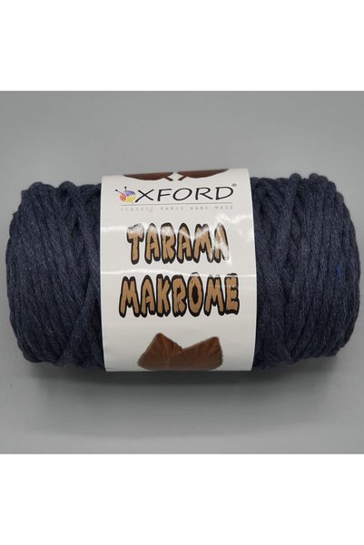 Oxford İplik Tarama Macrame 5 mm - 012 Navy Blue