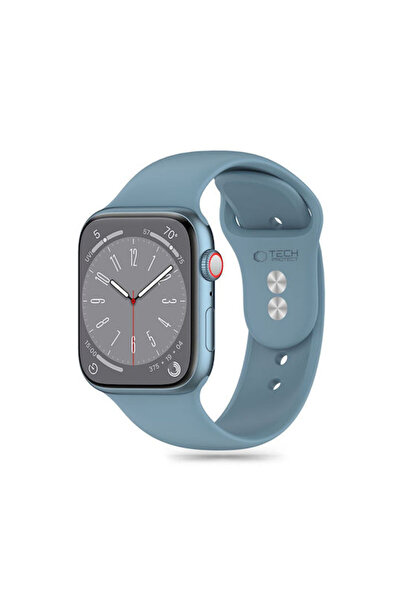 Tech-Protect Λουράκι Σιλικόνης Μπλε (Apple Watch 44/45/46mm/Ultra 49mm)