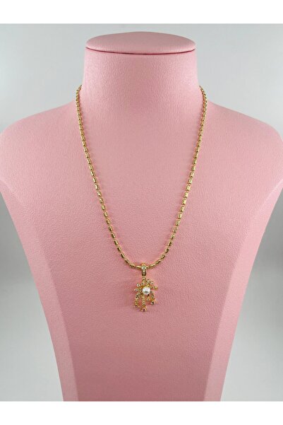 Bozhi Romantic Necklace with Palm Tree Detail Stylish Gift Complementing Eleg...