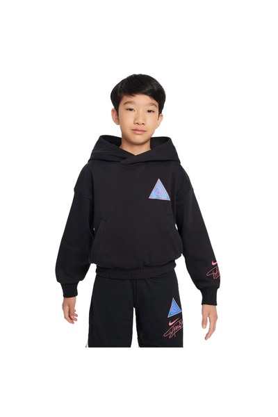 Nike GA K NK PO HOODIE FD3975-010 Μαύρο