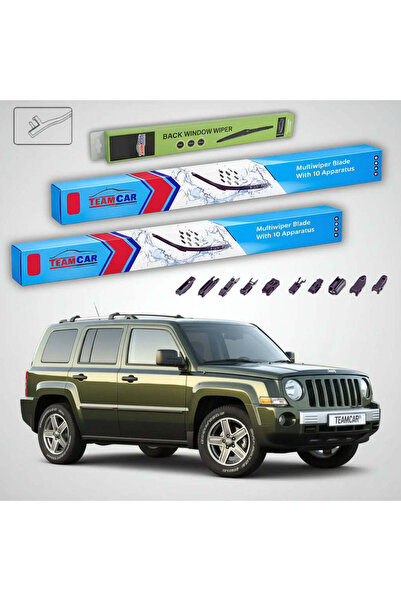 TEAMCAR Υαλοκαθαριστήρες Jeep Patriot MK 2006-σήμερα |   Σετ Εμπρός και Πίσω ...