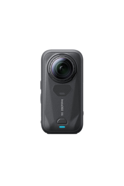 Insta360 X6 Essentials Bundle 8K 50 FPS 360° Aksiyon Kamerası, 2 Batarya, Hızlı Şarj Kutusu, 114 cm Görünmez Selfie Çubuğu - Midnight Black