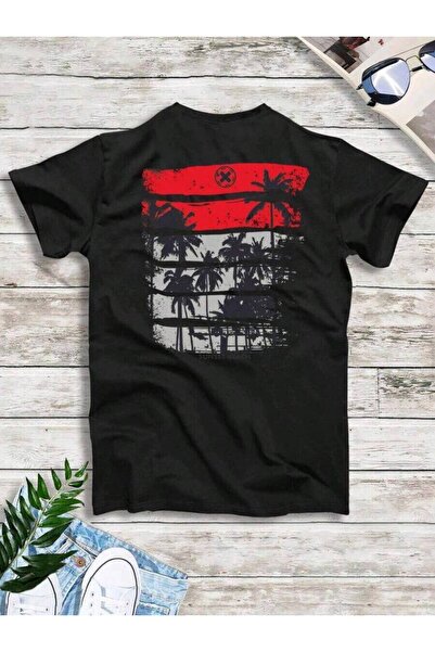 NOURAM Manfinity RSRT Men Tropical Graphic Tee