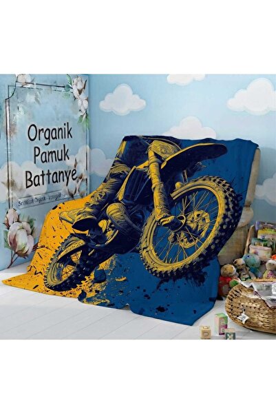 Elmas Dizayn Teen Kids Television Tv Seat Bed Camping Blanket Cover 100%100 O...