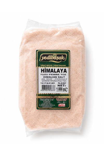 Yedibaşak Himalaya pembe kaya tuzu (iri) 1000 g