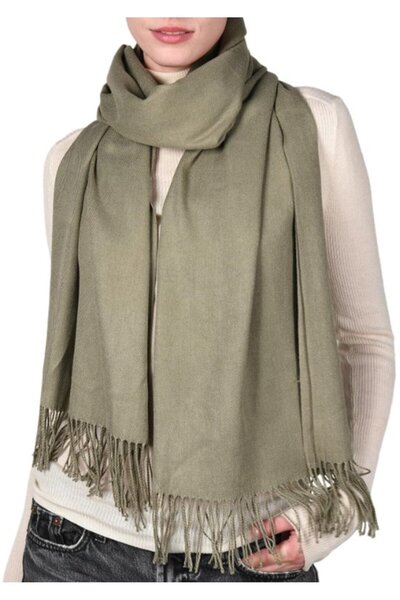 STARSTAR Women's scarf burgundy 200x70cm warm winter wedding.