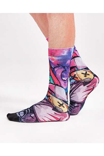 Bolero King of the Writers Graffiti Design Socks