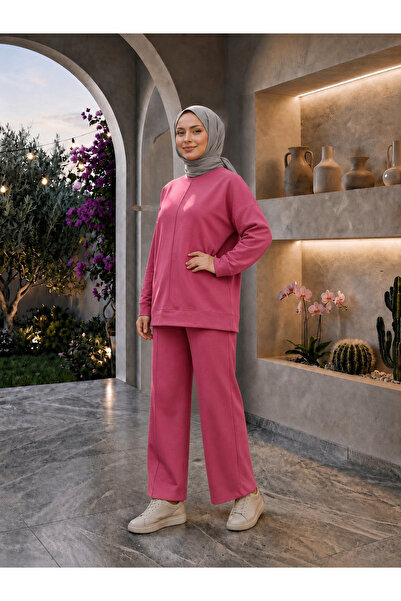 MEBA Ženska hijab odjeća od modalne tkanine, tunika sa okruglim izrezom, gorn...