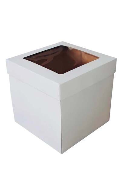 EgeConcept 30x30x30 ASETAT KAPAKLI BEYAZ
