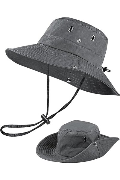 STARSTAR Sun hat - Fisherman's protection 9cm wide brim Foldable design Venti...