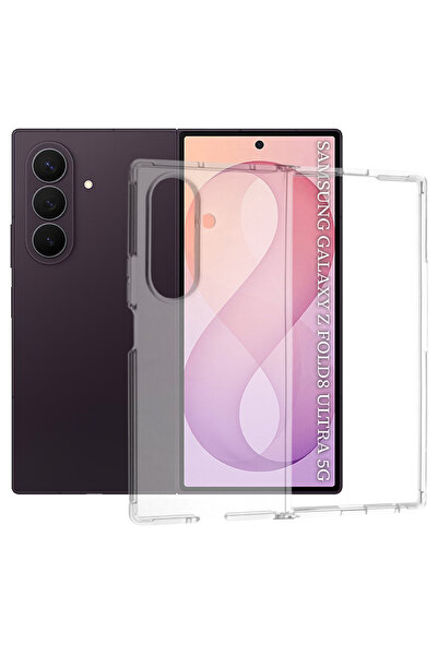 Techsuit Case for Samsung Galaxy Z Fold7/ Samsung Galaxy Z Fold8 Ultra, Clear...
