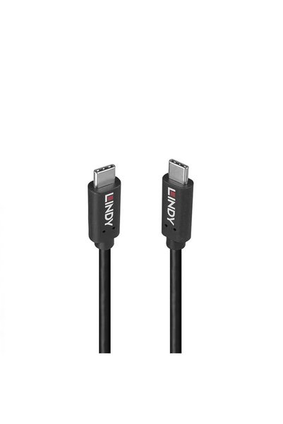 LİNDY Καλώδιο 0.5μ USB 3.2 Type-C σε Type-C (tata -)