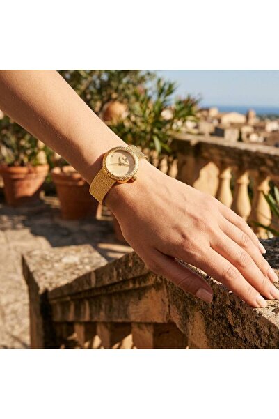 GLAMORA Women's water-resistant watch with luxurious case