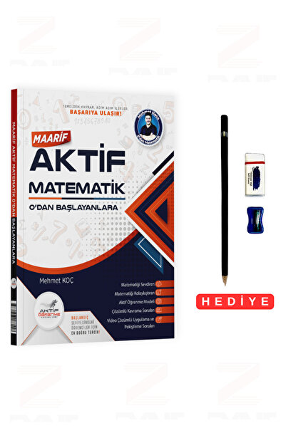 Aktif Yayınları Tyt Maarif Aktif Matematik 0'Dan Başlayanlara Temalden Kavrar...