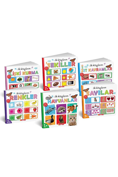 SORA GROUP 7202 diy toy, my first books 6-piece set - d07.0.7202