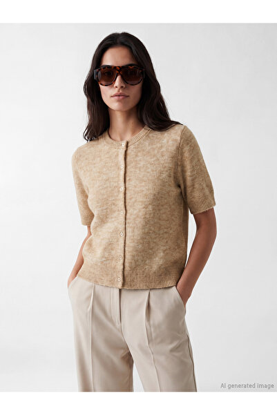 LC Waikiki Crew Neck Women's Knitwear Cardigan