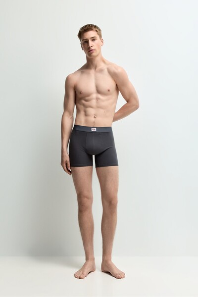 LEFTIES Karma desenli uzun boxer (5'li Pack)