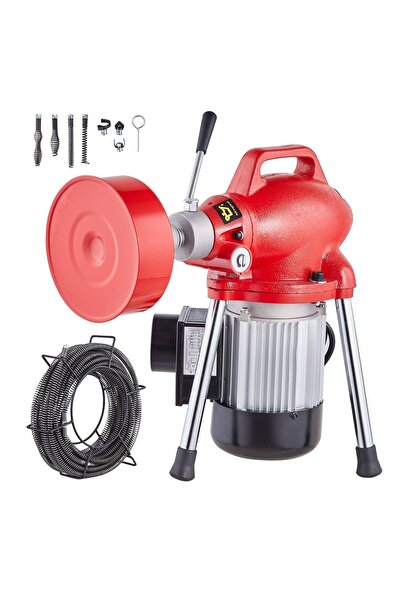 OMS Sarpe pentru desfundat tevi, Electric, Profesional, 7 x capete taiere, 25...