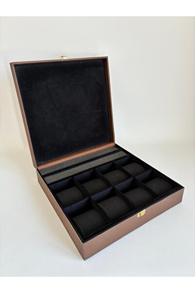 Decart Dizayn Luxury Watch and Jewelry Organizer Box |   Velvet Interior Cove...