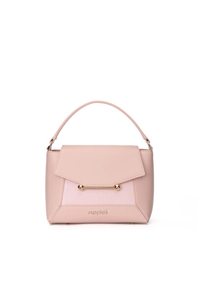 Generic Brand APPLES Women’s Small Leather Handbag – Elegant Top Handle & Cro...