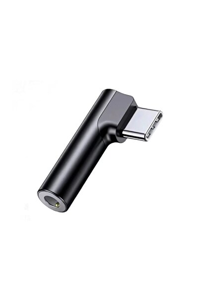 Choice1 black 90 Degree Right Angle USB C to 3.5mm Audio Jack Adapter, Type-C...