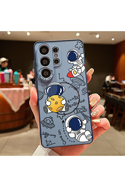 Choice Galaxy S26 A826 Blue Cute Astronaut Print Magnetic Phone Case For S26 ...