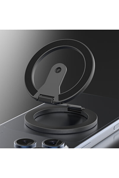 Choice Black For MagSafe Magnetic Phone Holder, Double-sided Magnetic Ring Bu...