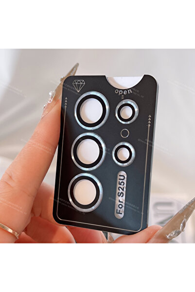 choice2 غطاء حماية زجاجي جديد لهاتف سامسونج S26 ألترا أزرق اللون مع حلقة معدن...