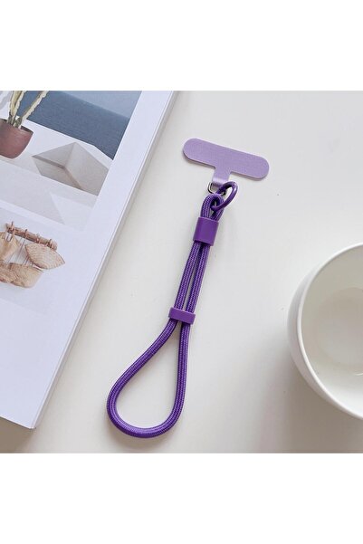 Choice6 Purple Universal Adjustable Mobile Phone Self-locking Anti-loss Lanya...