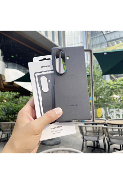 Choice4 SAMSUNG Galaxy Z Fold7 GRAY Z Fold 7 5G SM-F966B For Magsafe Leather ...